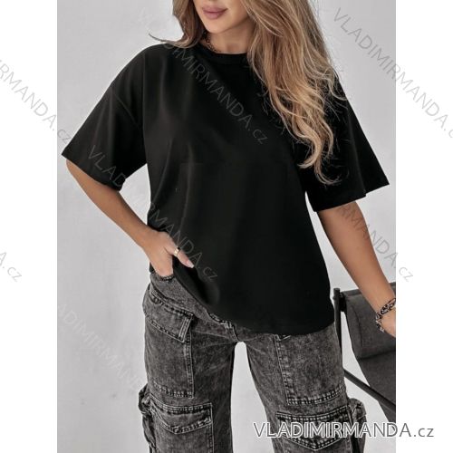 T-Shirt langarm Damen (S / M ONE SIZE) ITALIAN FASHION IMWA217369