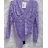 Langärmliger Spitzen-Body für Damen (Einheitsgröße S/M) ITALIAN FASHION IMPMD2431314L