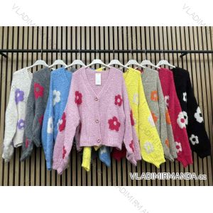 Übergroßer Langarmpullover für Damen (Einheitsgröße S/M) ITALIAN FASHION IMWCA23DH2302