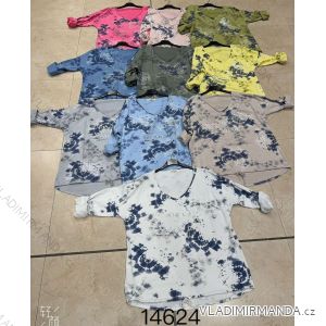 Damen T-Shirt Kurzarm (S / M / L ONE SIZE) ITALIAN FASHION IMWC222158