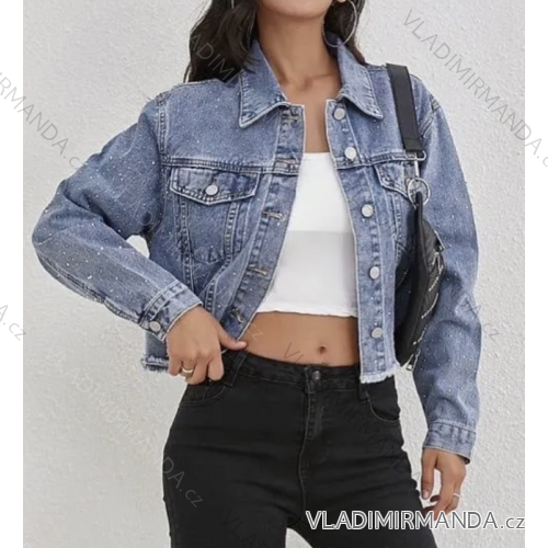 Langärmelige Jeansjacke für Damen (SL) ITALIAN FASHION IMPLP2328280018