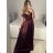 Šaty letní na ramínka dámské (S/M ONE SIZE) ITALSKÁ MÓDA IMPBB22B21841