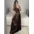 Šaty letní na ramínka dámské (S/M ONE SIZE) ITALSKÁ MÓDA IMPBB22B21841