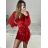 Strickpullover-Set für Damen (Einheitsgröße S/M) ITALIAN FASHION IMWE223972 rot S/M
