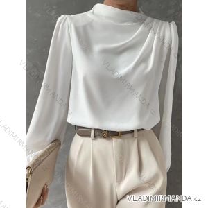 Elegantes Damenkleid mit langen Ärmeln (Einheitsgröße S/M) ITALIAN FASHION IMM23M6062