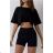 Lange Sommer-Haremshose für Damen (Einheitsgröße S/M) ITALIAN FASHION IMM239535UN