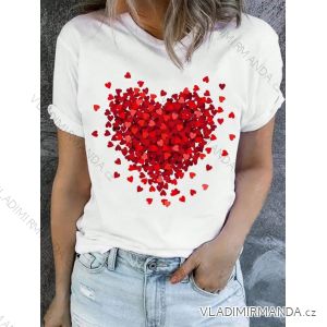 T-Shirt Kurzarm Frauen (UNI S-M) ITALIENISCHE MODE IMM20330