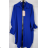 Langes Hemdkleid mit Gürtel, Sommer, ärmellos, Damen (S/M Einheitsgröße) ITALIAN FASHION IMPBB23E9742