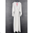 Langes glitzerndes Langarm-Partykleid für Damen (Einheitsgröße S/M) ITALIAN FASHION IMPBB2315162