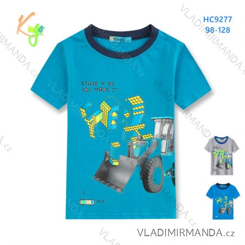 T-Shirt Kurzarm Kinder Jungen (98-128) KUGO HC0699