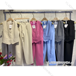 Langarm-Trainingsanzug und Sweatshirt-Set für Damen (Einheitsgröße S/M) ITALIAN FASHION IMPGM232633