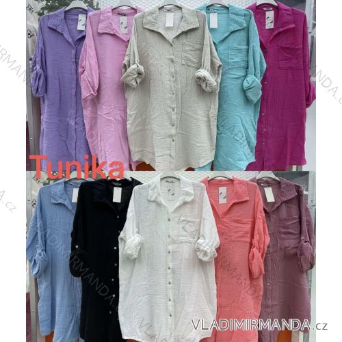 Damen T-Shirt Kurzarm (S / M / L ONE SIZE) ITALIAN FASHION IMWC222158