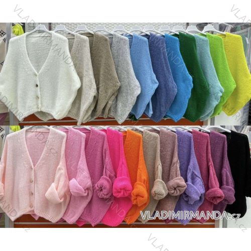 Übergroßer Langarmpullover für Damen (Einheitsgröße S/M) ITALIAN FASHION IMWCA23DH2302