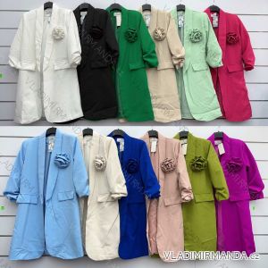 Kleid mit Knöpfen und geknöpften Damen (uni s-m) ITALIAN FASHION IM2203948