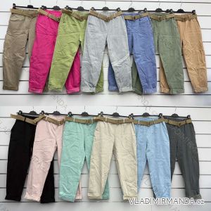 Damenhose mit langen Taschen (S/M EINHEITSGRÖSSE) ITALIAN FASHION IMWKK232876