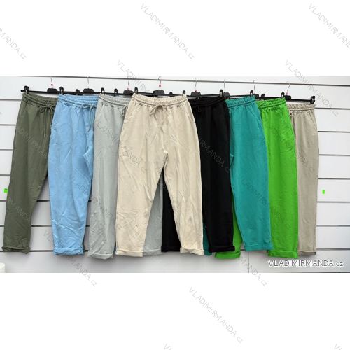 Damenhose mit langen Taschen (S/M EINHEITSGRÖSSE) ITALIAN FASHION IMWKK232876