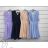 Langes, dehnbares, ärmelloses Sommerkleid für Damen (S / M / L ONE SIZE) ITALIAN FASHION IMWC222492