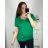 Kurzarm-Tunika für Damen in Übergröße (2XL/3XL/4XL Einheitsgröße) ITALIAN FASHION IMC23080/DU