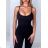 Damen-Jumpsuit mit langem Gürtel und kurzen Ärmeln (Einheitsgröße S/M) ITALIAN FASHION IMWC231353