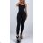 Damen-Jumpsuit mit langem Gürtel und kurzen Ärmeln (Einheitsgröße S/M) ITALIAN FASHION IMWC231353