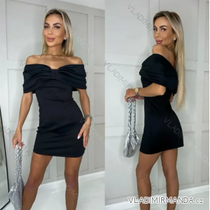 Elegantes Kurzarmkleid für Damen (S/M EINHEITSGRÖSSE) ITALIAN FASHION IMPLS2431843