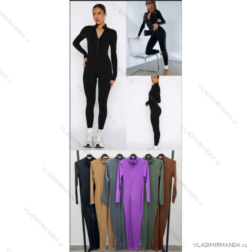 Langer eleganter Langarm-Overall für Damen (S/M EINHEITSGRÖSSE) ITALIAN FASHION IMPLS2326973