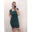 Kleid kurz für Frauen Kleiderbügel (uni s / m) ITALIENISCHER MODUS IM922LUCA -   hellbraun
 -   3XL