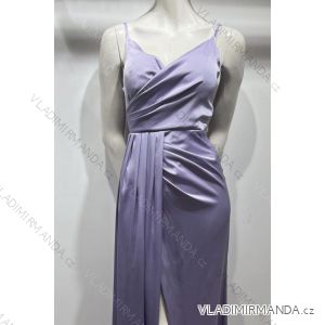 Langes, elegantes, trägerloses Partykleid für Damen (SL) FRENCH FASHION FMPEL23DORIANE