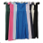 Langes trägerloses Pailletten-Partykleid für Damen (Einheitsgröße S/M) ITALIAN FASHION IMPSH233348
