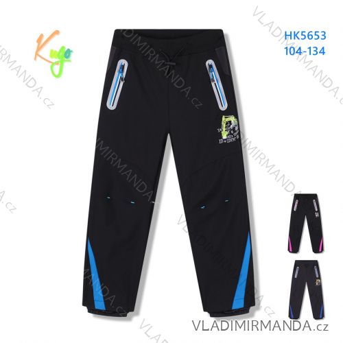 Softshellhose isoliert mit Fleece Kinder Mädchen und Jungen (104-134) KUGO HK1803-2