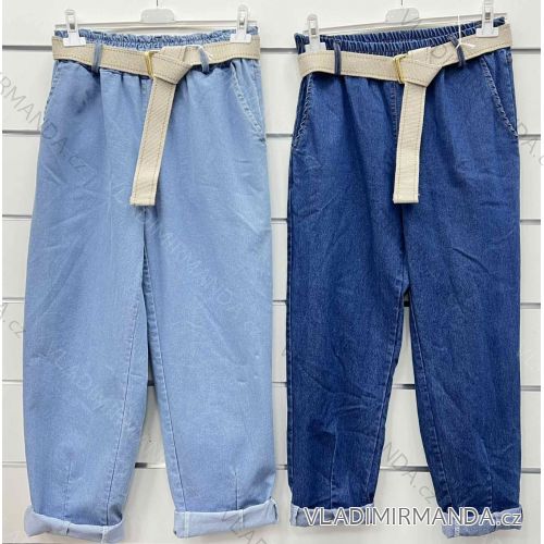 Damen-Stretchhose lang (S / M ONE SIZE) ITALIAN FASHION IMWB221597