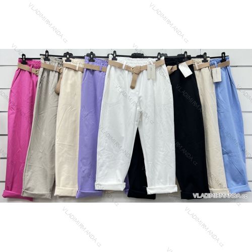 Damen-Stretchhose lang (S / M ONE SIZE) ITALIAN FASHION IMWB221597