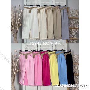 Damen-Stretchhose lang (S / M ONE SIZE) ITALIAN FASHION IMWB221597
