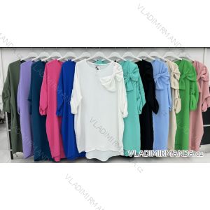 Damen-Strickpullover mit langen Ärmeln (Einheitsgröße S/M) ITALIAN FASHION IMWDT23005