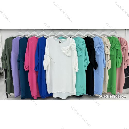 Damen-Strickpullover mit langen Ärmeln (Einheitsgröße S/M) ITALIAN FASHION IMWDT23005