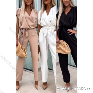 Langer eleganter Langarm-Overall für Damen (S/M ONE SIZE) ITALIAN FASHION IMWA23289