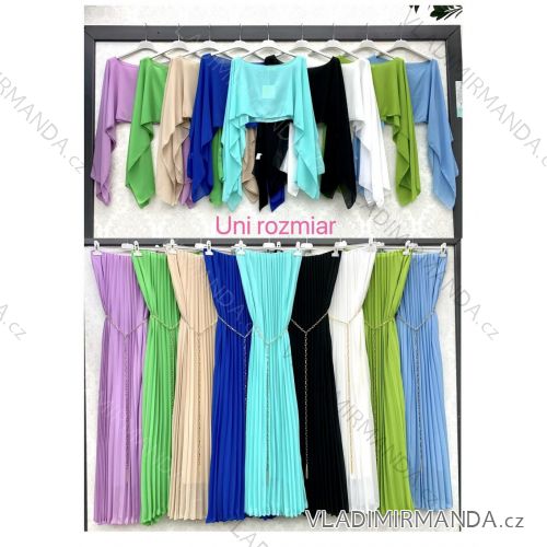 Elegantes trägerloses Minikleid für Damen (S / M ONE SIZE) ITALIAN FASHION IMWD221538