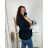 Damen-Langarmjacke (M/L/XL ONE SIZE) ITALIAN FASHION IMC23016