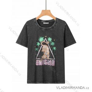 Damen-Kurzarm-T-Shirt (S-XL) GLO-STORY GLO24WPO-4450-4