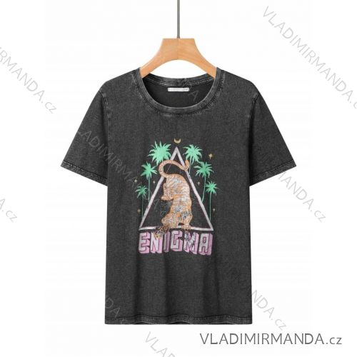 Damen-Kurzarm-T-Shirt (S-XL) GLO-STORY GLO24WPO-4450-4