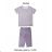 Damen-Pyjama mit kurzen Ärmeln (S-2XL) WOLF D2434