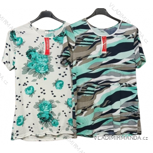 Damen-Kurzarm-T-Shirt (L-4XL) DUNAUONE DUN242226