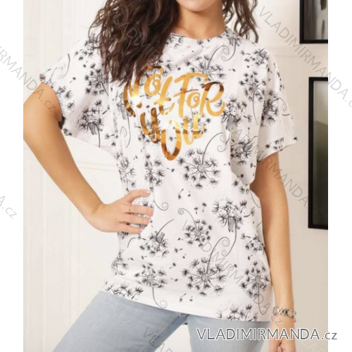 Damen-Kurzarm-T-Shirt (S/M EINHEITSGRÖSSE) GLO-STORY GLO24WPO-3624