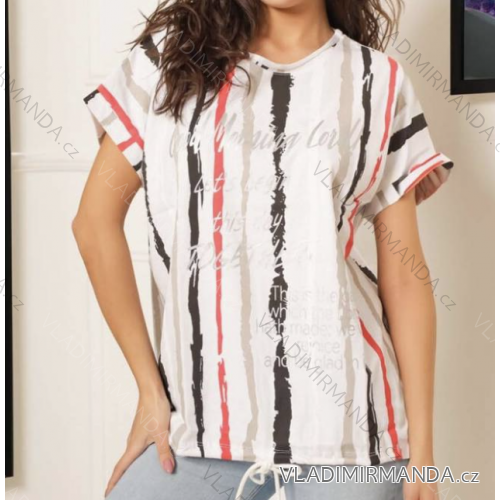 Damen-Kurzarm-T-Shirt (S/M EINHEITSGRÖSSE) GLO-STORY GLO24WPO-3636