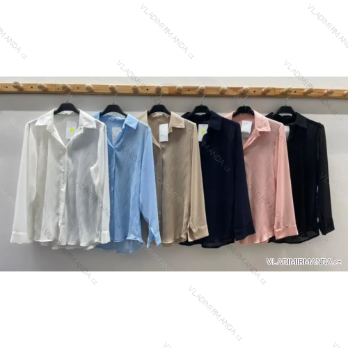 Langarmshirt für Damen (S/M EINHEITSGRÖSSE) ITALIAN FASHION IMPDY23LS18008