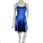 Elegantes kurzes trägerloses Chiffonkleid für Damen (S/M EINHEITSGRÖSSE) ITALIAN FASHION IM923ANNA