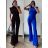 Langer eleganter Langarm-Overall für Damen (S/M ONE SIZE) ITALIAN FASHION IMWA23289