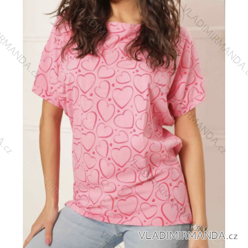 Damen-Kurzarm-T-Shirt (XS-L) GLO STORY GLO24WPO-3617