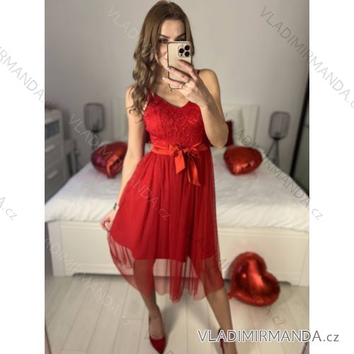 Trägerloses kurzes Partykleid für Damen (Einheitsgröße S/M) ITALIAN FASHION IMPSH235381