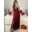 Ärmelloses langes Partykleid für Damen (S/M EINHEITSGRÖSSE) ITALIAN FASHION IMS24FIONA - Farbe   schwarz - Velikost   S/M